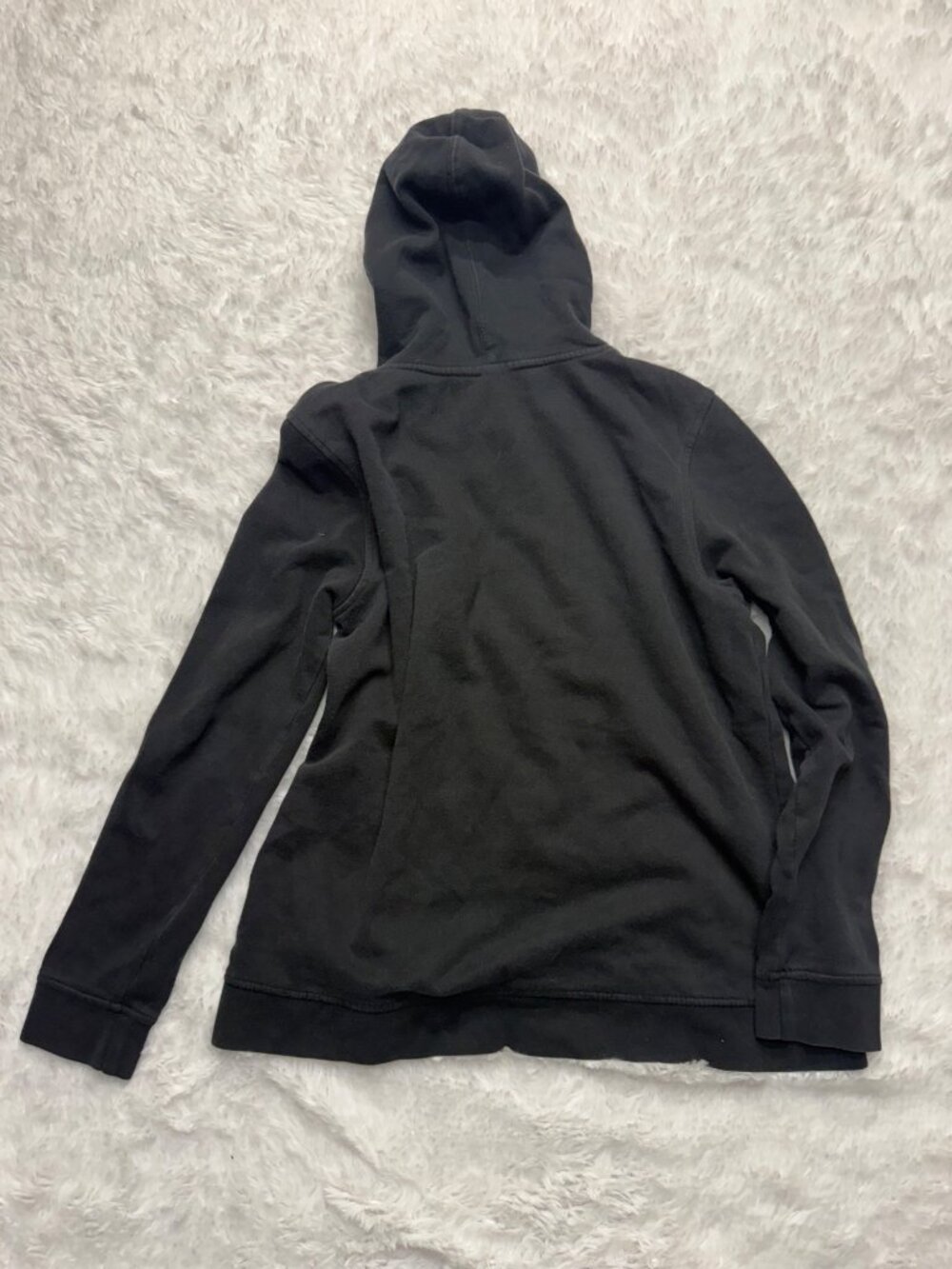Fox Black and White Long Sleeve Hoodie Kids XL - Picture 3 of 5
